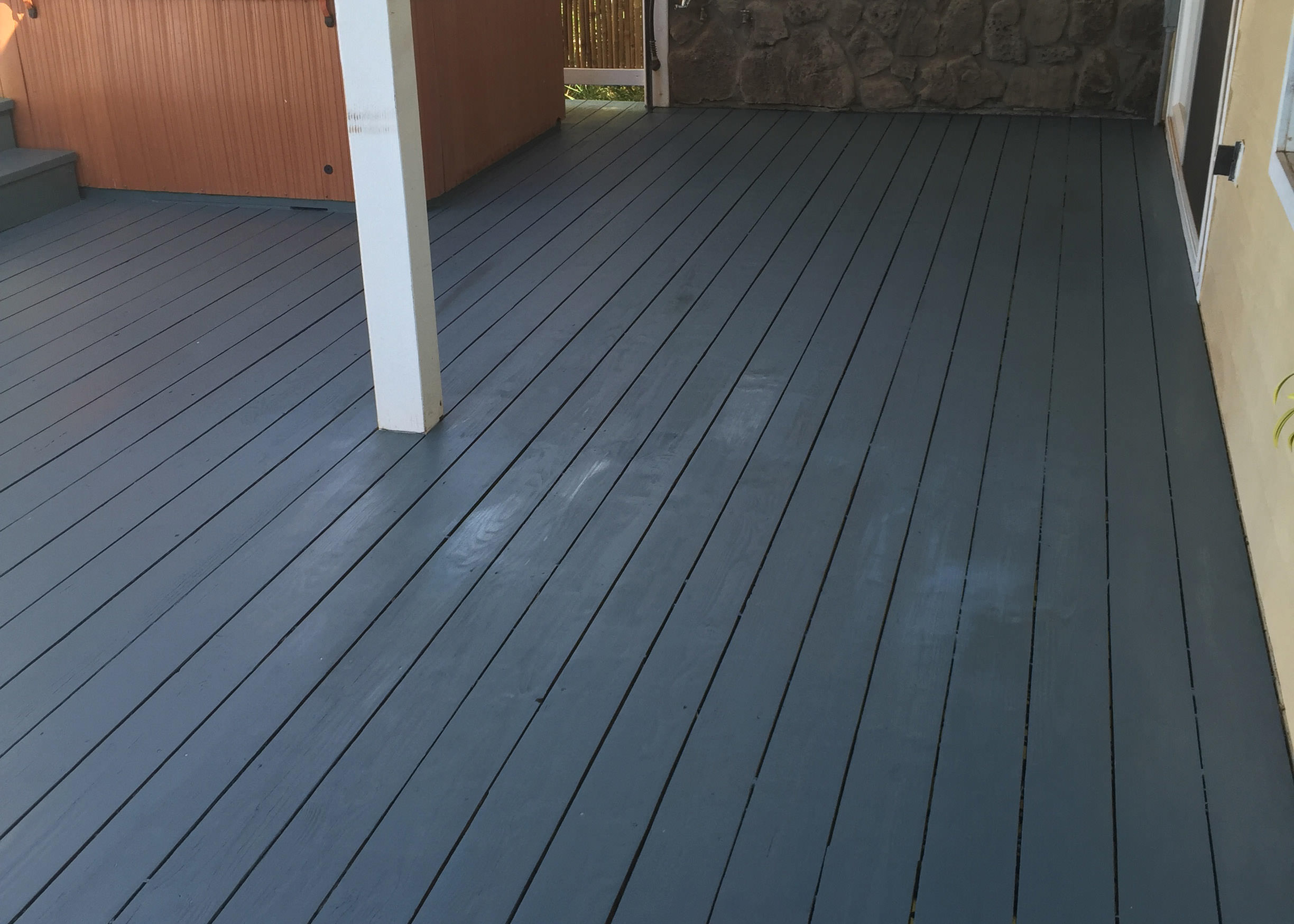 Restored deck in Residence in Kihei Maui