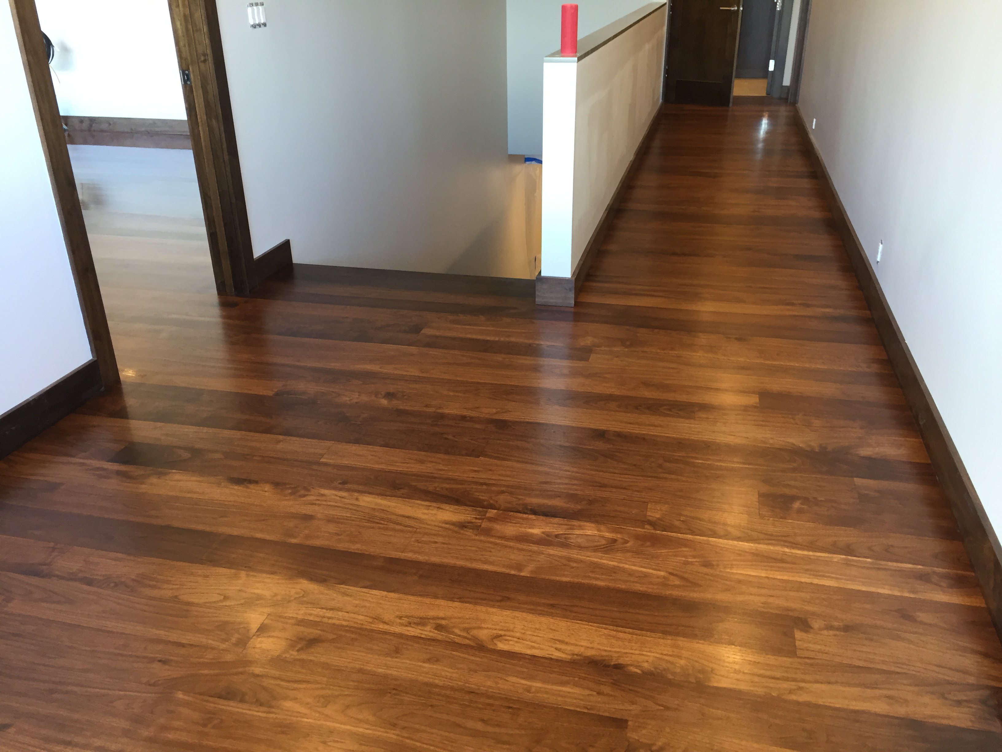 Walnut Hardwood Landing